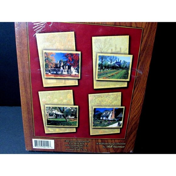 Williamsburg Virginia Note Cards and Paper Stationary Kit 64 pc - Picture 5 of 7